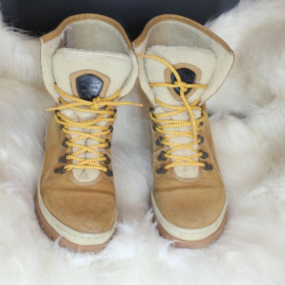 Pajar  1963 winter  lace up boots classic brown waterproof size (41)  USA 10 - Picture 1 of 9
